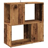 vidaXL Knjižna omara starinski les 60x24x63 cm iverna plošča | Shoptok.si