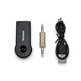  Bluetooth audio prijemnik, 3,5 mm, Crni Cene