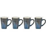 Villa Collection Modre lončene skodelice v kompletu za espresso 4 ks 100 ml Hela – | Shoptok.si