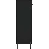 Ormarić za cipele crni 60 x 35 x 105 cm od konstruiranog drva | Eponuda.ba