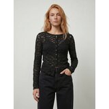 Sinsay Čipkasta bluza s dugim rukavima | shoptok.hr