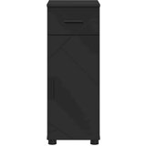 vidaXL Kupaonski ormar Crna 30 x 35 x 80 cm Konstruirano drvo | shoptok.hr