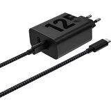 Motorola TurboPower Duo stenski polnilec z 2 USB-C vhodoma 125W in priloženim USB-C v USB-C kablom črne barve dolžine 2m MCD-1252 Cene