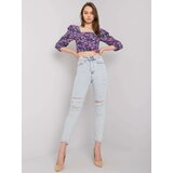 MOONART Trousers jeans-MR-SP-901.05P-light blue | Shoptok.si