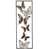 Mauro Ferretti Stenska kovinska dekoracija Butterflies, dolžina Cene