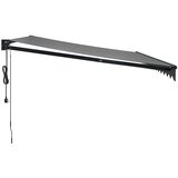  Automatska tenda na uvlačenje antracit 4,5 x 3 m | shoptok.hr