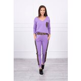 Kesi Set with a panther motif purple | shoptok.hr