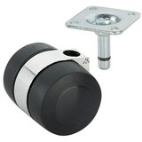 STABILIT Dvostruki kotačić (Promjer kotačića: 45 mm, Nosivost: 55 kg, Klizni ležaj, S pločom) | shoptok.hr
