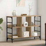 vidaXL s pohranom Smeđa 102 x 32 x 73.5 cm Konstruirano drvo Cijene