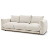 Bobochic Paris Kremno bela sedežna garnitura 265 cm Ernest – | Shoptok.si