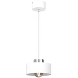  Visilica na sajli MARTI 1xE27/15W/230V bela/hrom | Eponuda.com
