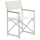 Kave Home Beli kovinski vrtni stol Llado - Kave Home Cene