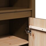  Visoka komoda boja meda 80 x 35 x 154 cm od masivne borovine | shoptok.hr