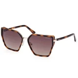 Guess GU7871 53F ONE SIZE (59) Havana/Rjava