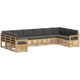  Set vanjskih sofa 7 pcs Bijela i Antracit 363 x 187,5 x 73 cm | shoptok.hr