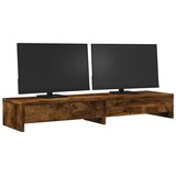  Stalak za monitor s ladicama boja hrasta 100x27x15 cm drveni | Eponuda.ba