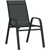  Vrtna jedilna garnitura 7-delna črna, (20671960) | Shoptok.si
