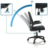 MID.YOU Pisarniški Stol Belio, Črna | Shoptok.si