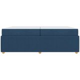  Konstrukcija postelje z vzmetnico Modra 200 x 200 cm blago, (5000127454) | Shoptok.si