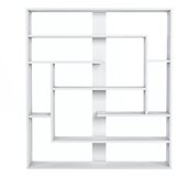 Olimp Sport Polica za knjige SEBASTIAN visoki sjaj-belo | ePonuda.com