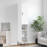  Visoka komoda bijeli 34,5x34x180 cm od konstruiranog drva | shoptok.hr