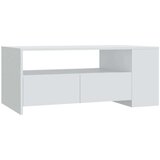vidaXL Klubska mizica bela 102x55x42 cm konstruiran les | Shoptok.si