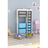 Hanah home višenamenska polica montana xs 2D4N8U white grey blue | ePonuda.com