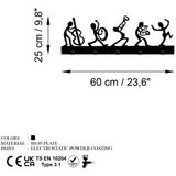 WALLXPERT metalna zidna kuka music band | ePonuda.com