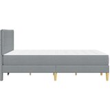  Krevetna konstrukcija Svijetlo siva 140 x 200 cm Poliester | shoptok.hr