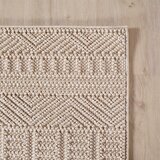 Novel RAVNO TKANA PREPROGA HELIX 140/200 cm tkano bež | Shoptok.si