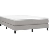  box spring s madracem svjetlosiva 160x200 cm tkanina | shoptok.hr