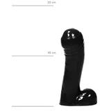 All Black Dildo 15 cm