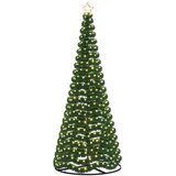  LED božićno drvce od folije s postoljem EKENAS 250 cm - Topla bijela 250 cm | shoptok.hr