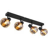 Globo 54309-4B - Stropno spot svetlo TOKKI 4xE14/40W/230V crno | Eponuda.com