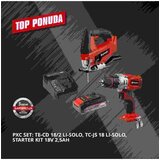  Set aku.bušilica 18/2+ubodna pila+Starer Kit 2,5Ah EINHELL | Eponuda.ba