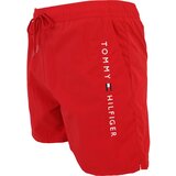 Tommy Hilfiger Underwear Kupaće hlače mornarsko plava / trešnja crvena / bijela | shoptok.hr