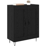  Kreveta Crni hrast 69,5 x 34 x 90 cm Obrađeno drvo i čelik | shoptok.hr