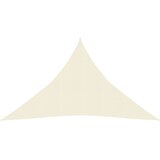 vidaXL Jedro za zaštitu od sunca 160 g/m² krem 5 x 5 x 6 m HDPE | shoptok.hr
