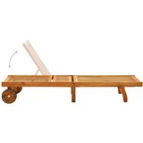  Ležalnik iz trdnega akacijevega lesa, (20662550) | Shoptok.si