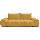 Bobochic Paris Gorčično rumena sedežna garnitura iz šenilje 278 cm Everest – | Shoptok.si