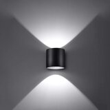  Zidna lampa ORBIS 1 crna | shoptok.hr