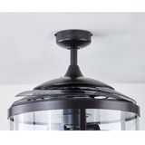  FANAWAY 212927 - LED plafonski ventilator CLASSIC 3xE27/4W/230V crni + daljinski upravljač | Eponuda.com