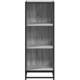  Ormar za knjige sivi sonoma 40x35x107,5 cm izrađeno drvo | shoptok.hr