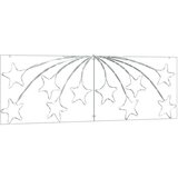 vidaXL Božična zvezda med 432 LED večbarvno 180 x 57 cm PVC | Shoptok.si