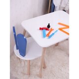 Hanah home Bunny One Chair Set - Blue, White Blue White Kid's Table Set | ePonuda.com