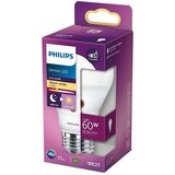 Philips LED sijalica E27 7.5W=60W 2700K SA SENZOROM NOC I DAN | ePonuda.com