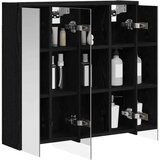  Kopalniška ogledalna omara Črna Orehovina 63,5 x 16 x 62,5 cm, (5000233301) | Shoptok.si