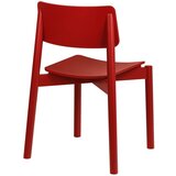 noo.ma Rdeč jedilni stol z možnostjo nalaganja Wem – | Shoptok.si