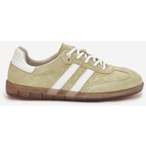 Boto Low Leather Women's Sneakers Lime Ismina | shoptok.hr