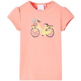  Dječja majica neonskokoraljna 128 | shoptok.hr
